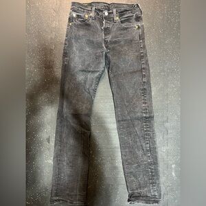 Levi's Charcoal Straight 501 vintage Jeans